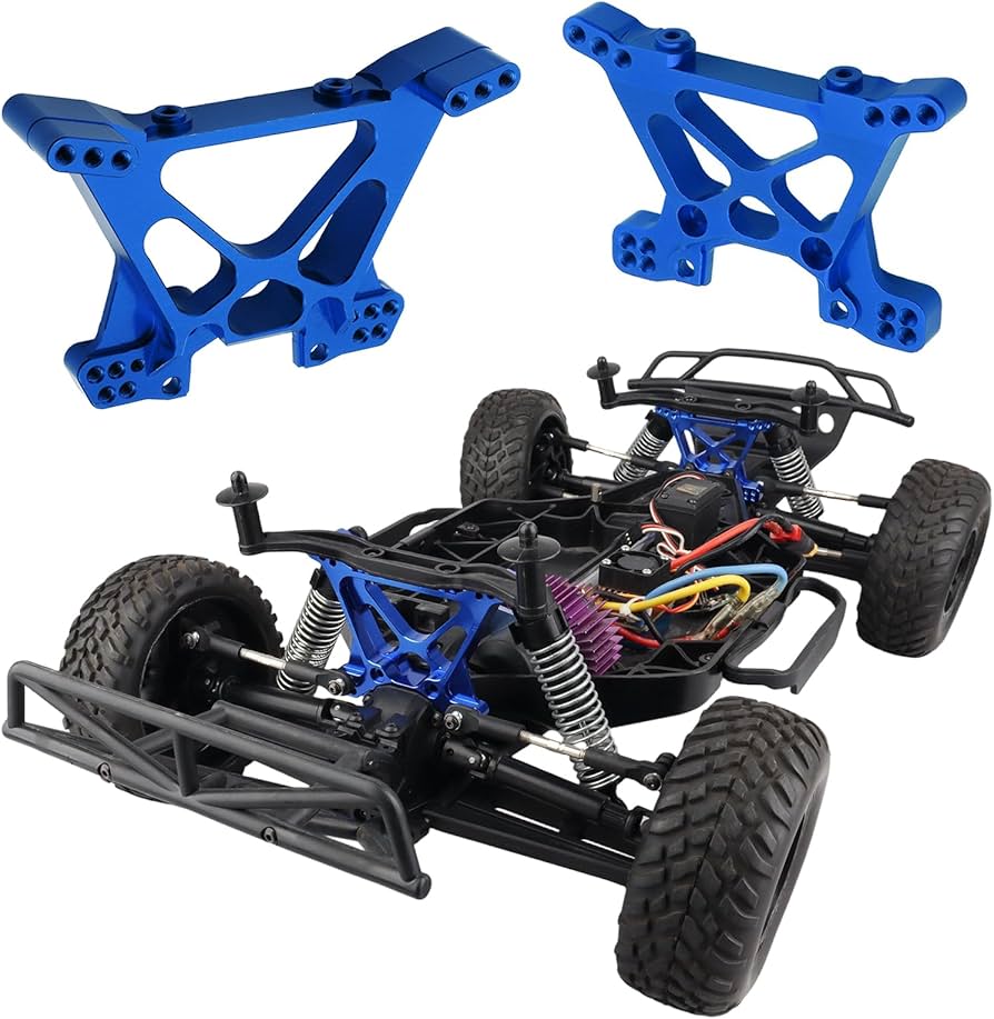 Amazon.com: Hobbypark Aluminum Front & Rear Shock Tower Upgrade